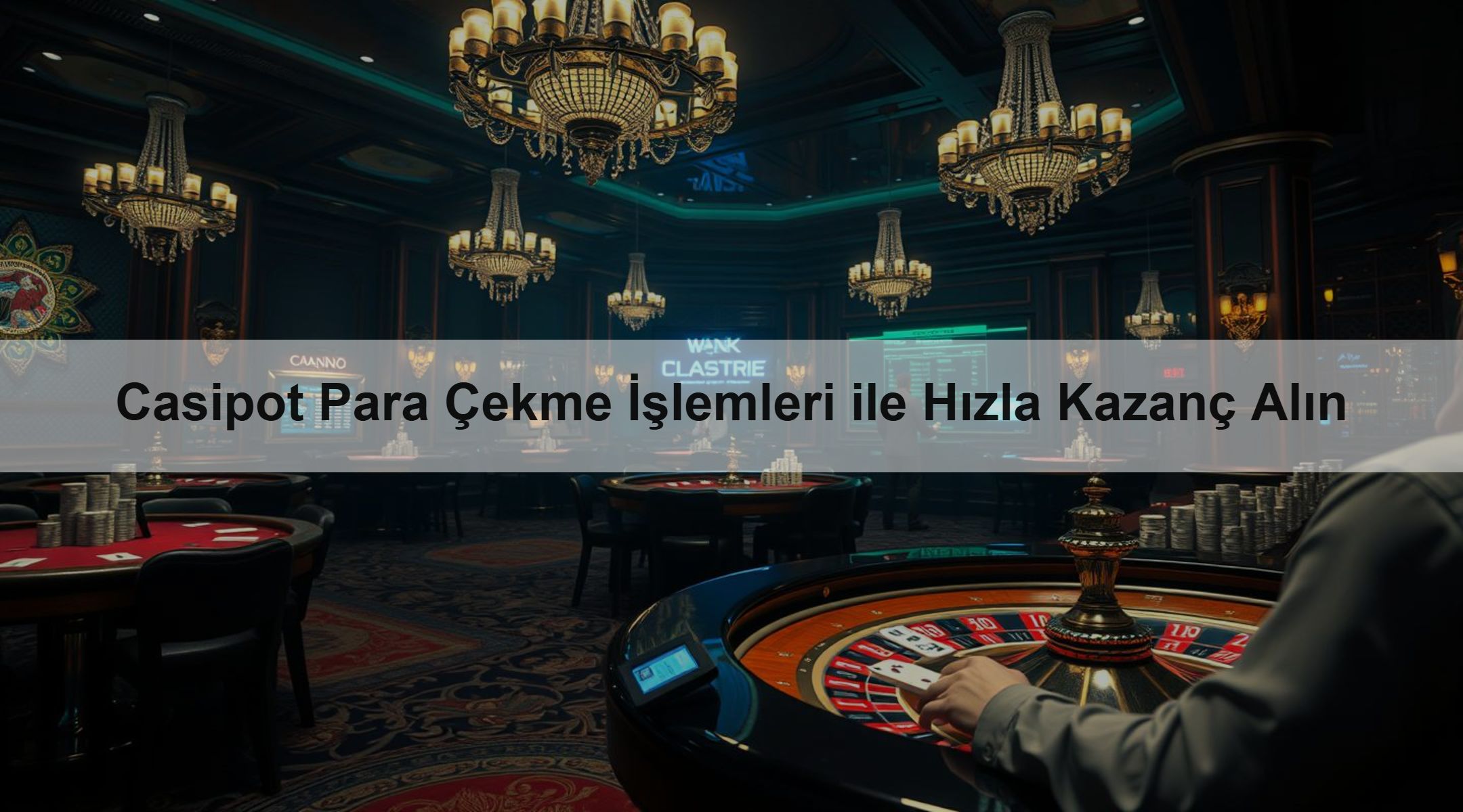 Casipot Para Çekme İşlemleri ile Hızla Kazanç Alın